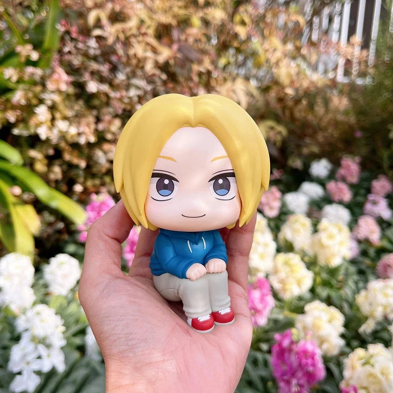 Sakamoto Days “Look Up” Anime Figures | Shin Asakura & Taro Sakamoto Q Version PVC Collectibles