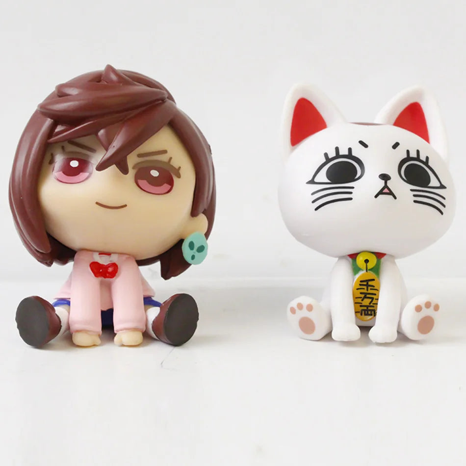 Dandadan 4-Piece Figure Set | Momo Ayase, Okarun & Characters | PVC Collectible Action Model Decor