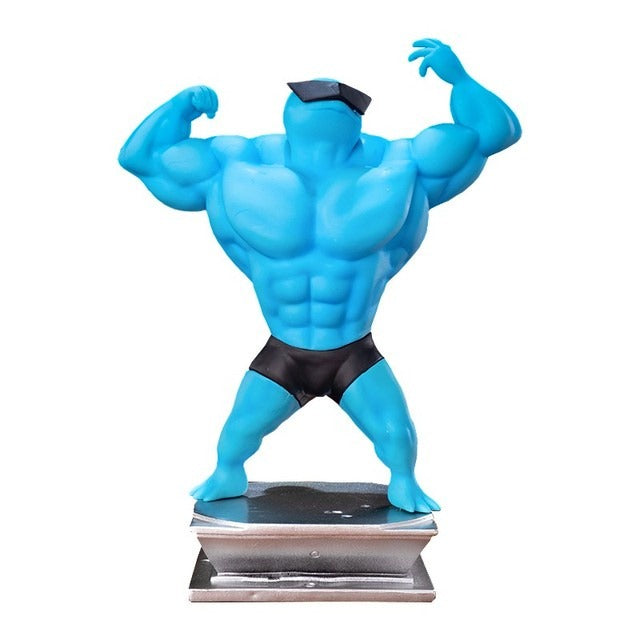 13 Styles Pokemon Muscle Figures Fitness Magikarp Snorlax Dugtrio Psyduck Squirtle Bulbasaur Gengar PVC Action Model Figures Toy