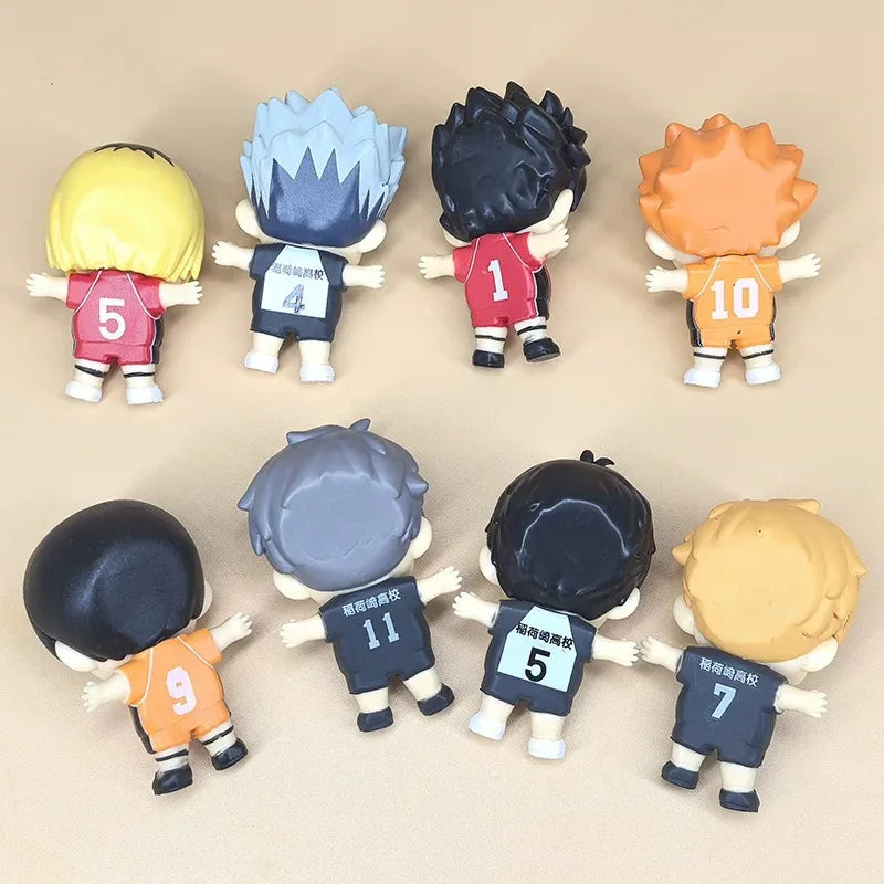 Haikyuu Anime Figure – Kageyama Tobio Q-Style Mini Figurine | Volleyball Fan Collectible Desk & Car Decor Gift