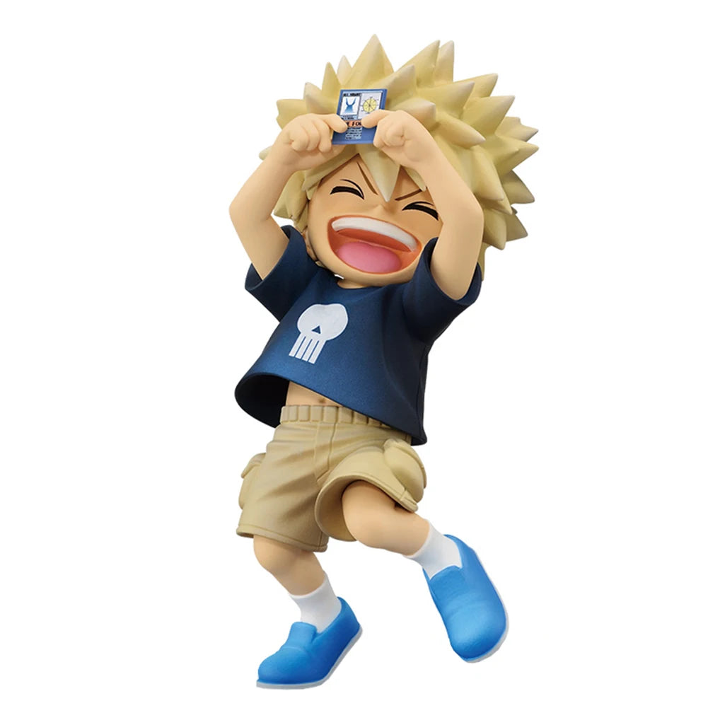 Cute MHA Q-Version Figure – Katsuki Bakugo & Midoriya Izuku Anime Heroes PVC Action Model Collectible Toy Gift for Fans