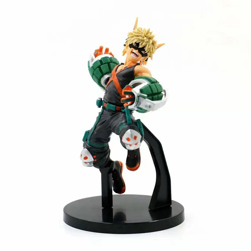 MHA Anime Figures – Shoto Todoroki / Katsuki Bakugo / Izuku Midoriya PVC Action Statues | Collectible Model Toy Gift for Fans