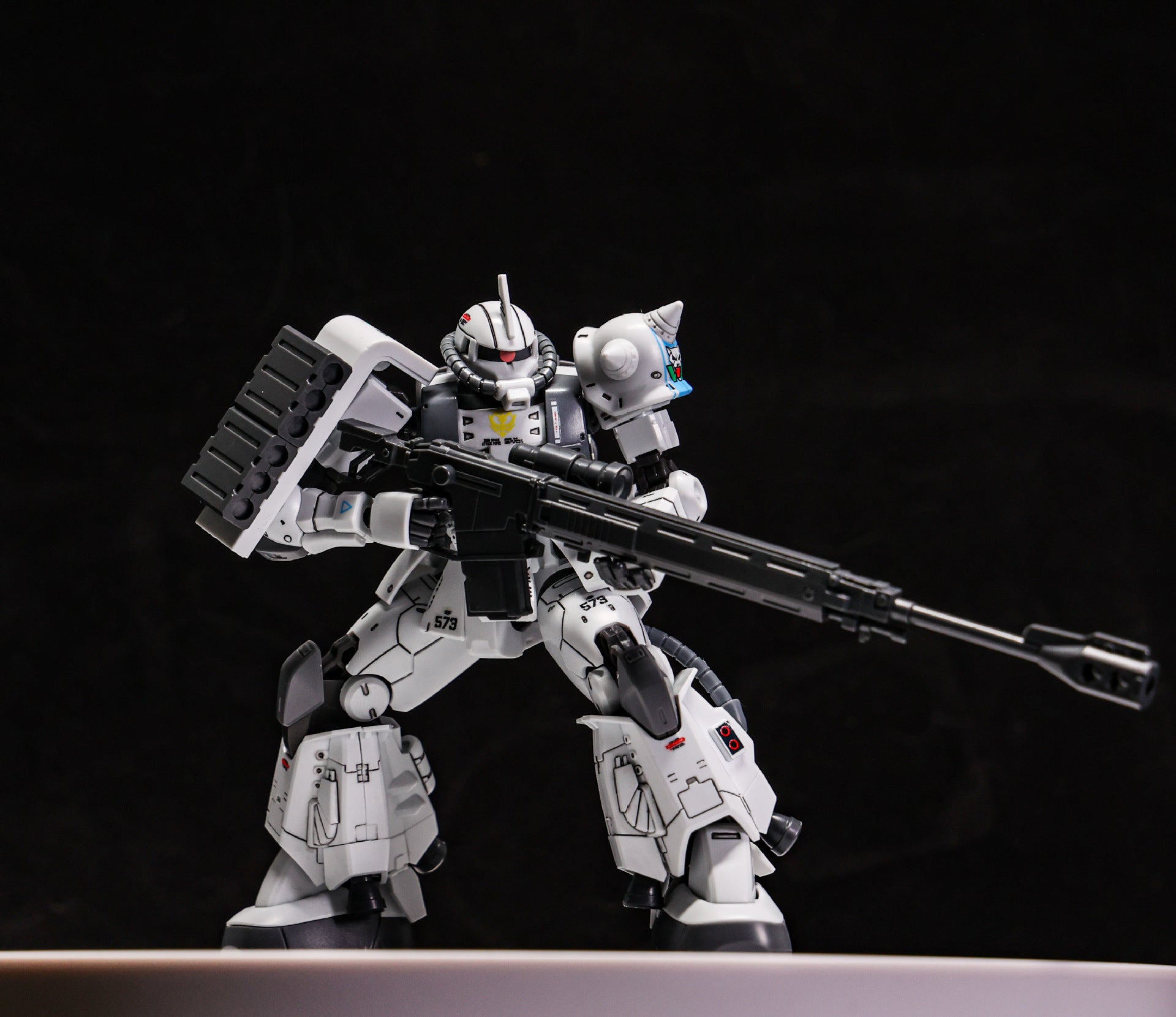 ZAKU Warrior GTO White Devil And ZEONO ZGMF-1000 HG1/144 Assemble The Model Action Figure Ornament Toy Gift Collectible