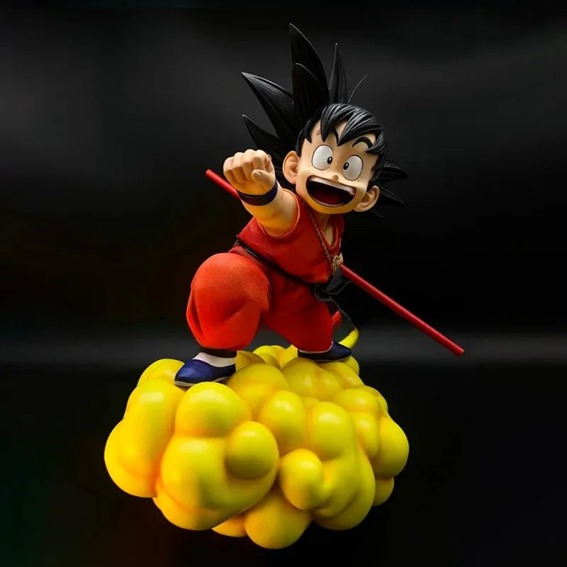 7.87in/20cm Anime Dragon Ball Figures Son Goku Somersault cloud Action Figures PVC Statue Collection Model Toys Christmas Gifts
