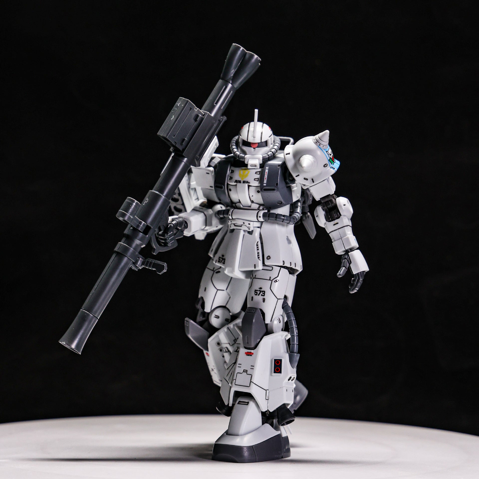 ZAKU Warrior GTO White Devil And ZEONO ZGMF-1000 HG1/144 Assemble The Model Action Figure Ornament Toy Gift Collectible