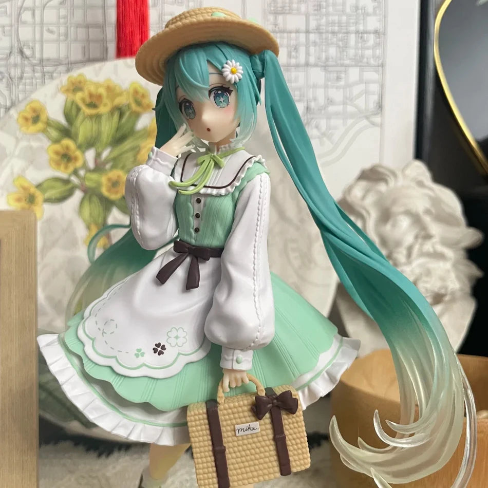 Hatsune Miku Fashion Figure – 20cm Original Taito Country Style PVC Anime Collectible Birthday Gift Doll