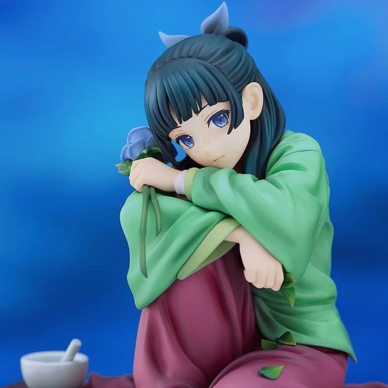 MaoMao Figure – The Apothecary Diaries PVC Cute Girl with Table Anime Collectible Gift Model Toy