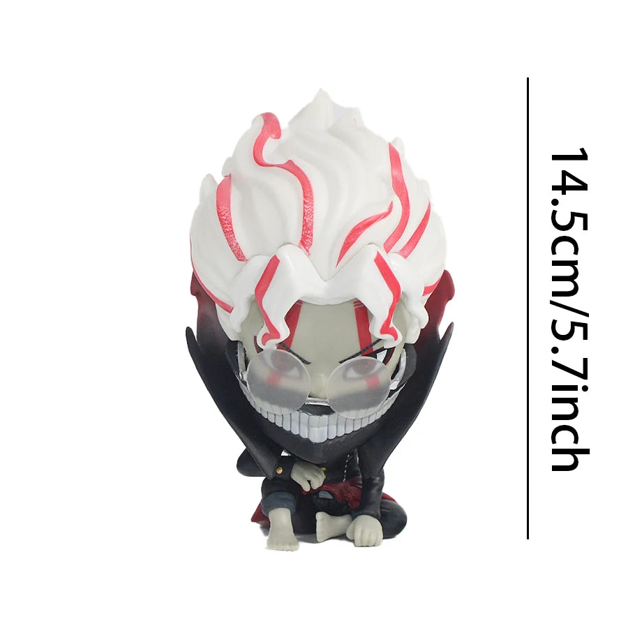 Dandadan Anime Figures | Momo Ayase & Ken Takakura Look-Up Style PVC Collectible | 10cm Q Version Model Toy Gift for Fans