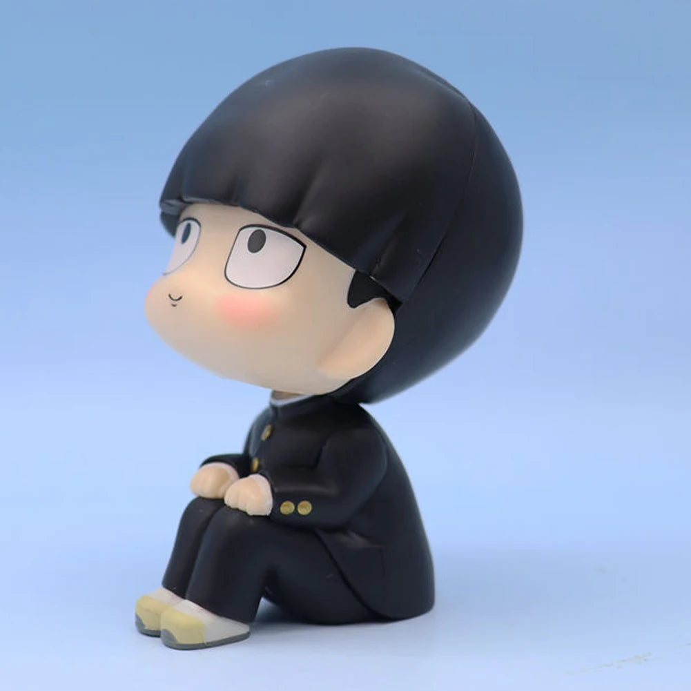 Mob Psycho 100 Anime Figure | Reigen Arataka & Kageyama Shigeo Look-Up Style Collectible | 10cm PVC Model Toy Birthday Gift