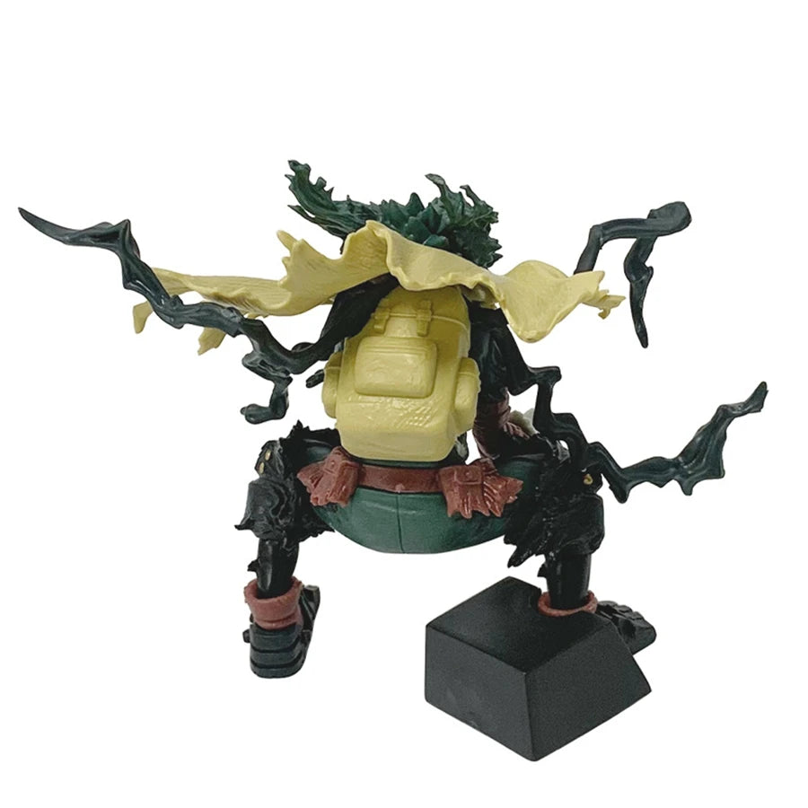 Blackening Midoriya Izuku Figure – 11cm MHA Anime PVC Action Model with All Might Collectible Toy