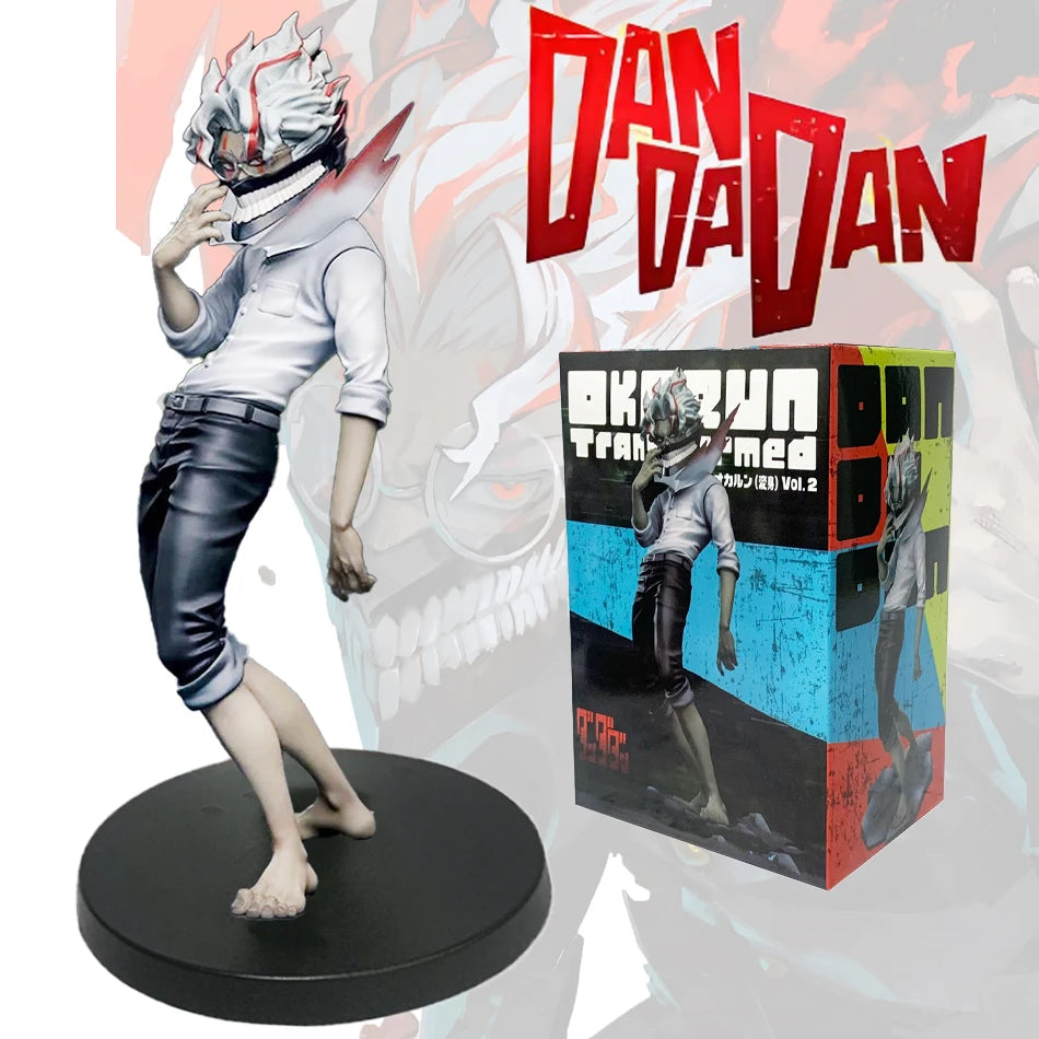 Dandadan Ken Takakura Transformed Action Figure | Assembly PVC Collectible Model Toy