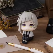 Bungou Stray Dogs Look Up Figures – Nakajima Atsushi & Dazai Osamu | Cute Q-Version Anime Model Collectibles Gift