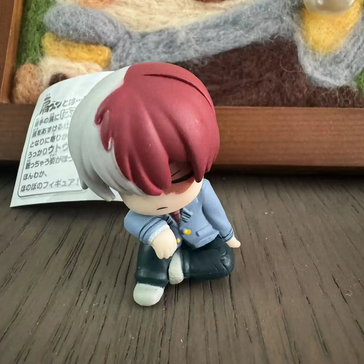 MHA 4PCS Cute Sleeping Figures — Mini PVC Anime Heroes Set | My Hero Academia Collectible Model Toys Gift