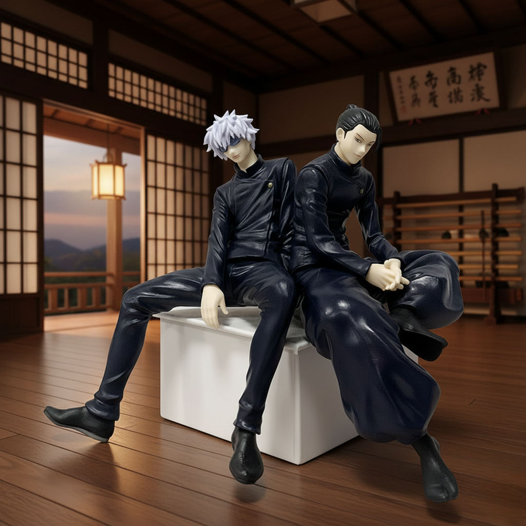 13.5cm Jujutsu Kaisen Figures – Satoru Gojo & Suguru Geto PVC Mini Collectible Model Toys Shelf Display Gift