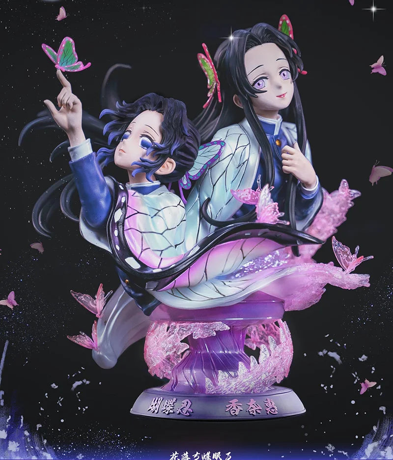 TOP Fantasy Studio Kochou Shinobu And Kochou Kanae GK Limited Edition Resin Figure Model