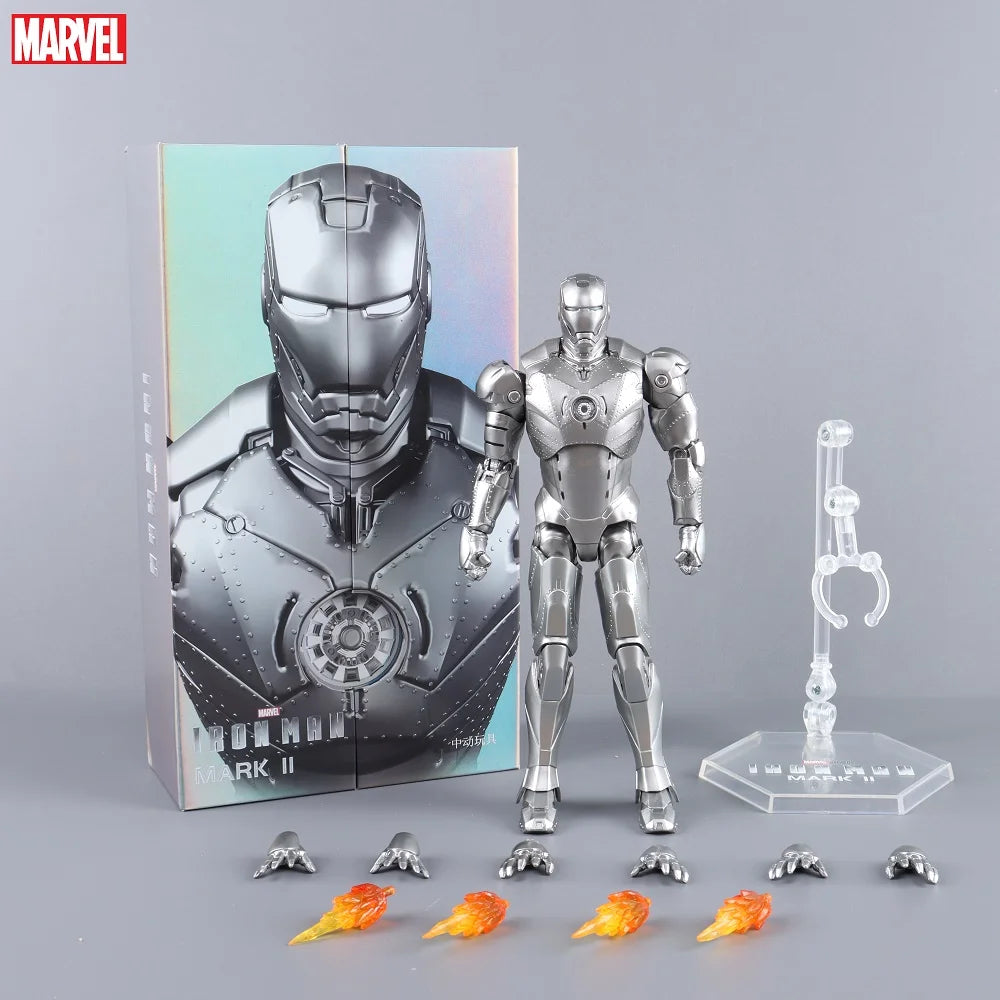 ZD Original Iron Man Legends Mk42 War Machine MK1 MK2 MK3 MK4 MK5 MK6 MK7 Spider Man Avengers Infinity War Action Figure