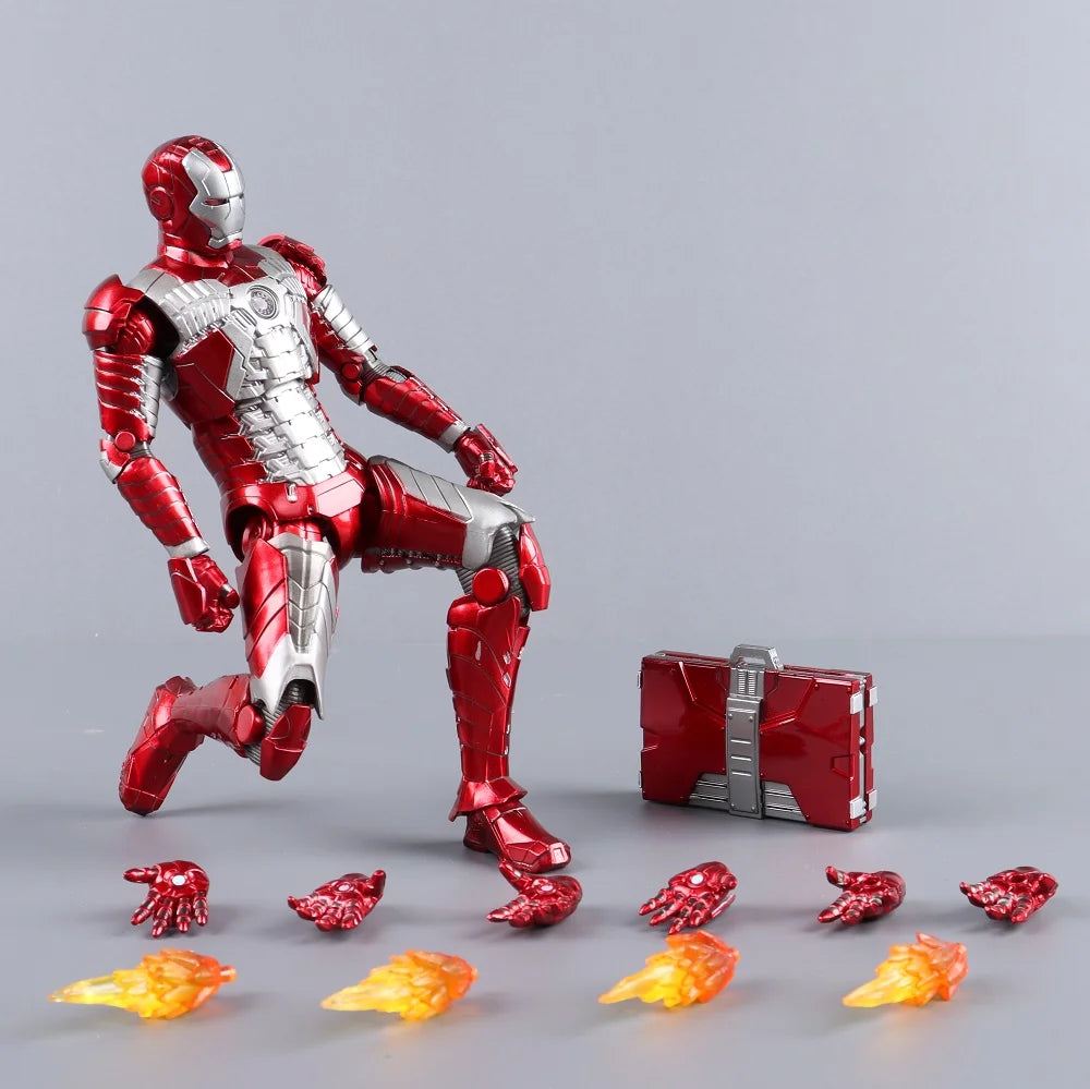 ZD Original Iron Man Legends Mk42 War Machine MK1 MK2 MK3 MK4 MK5 MK6 MK7 Spider Man Avengers Infinity War Action Figure