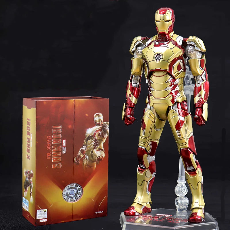 ZD Original Iron Man Legends Mk42 War Machine MK1 MK2 MK3 MK4 MK5 MK6 MK7 Spider Man Avengers Infinity War Action Figure