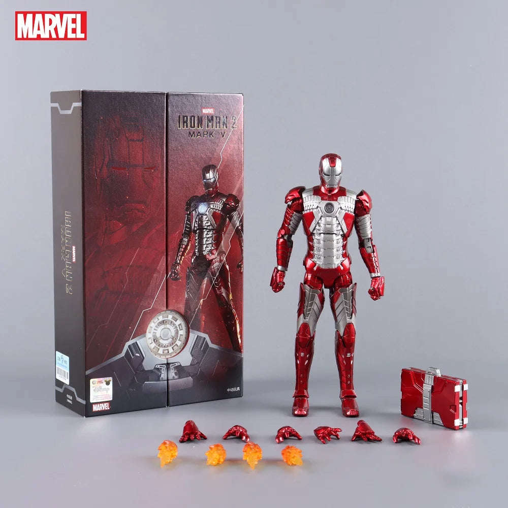 ZD Original Iron Man Legends Mk42 War Machine MK1 MK2 MK3 MK4 MK5 MK6 MK7 Spider Man Avengers Infinity War Action Figure