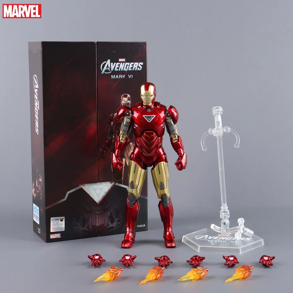 ZD Original Iron Man Legends Mk42 War Machine MK1 MK2 MK3 MK4 MK5 MK6 MK7 Spider Man Avengers Infinity War Action Figure