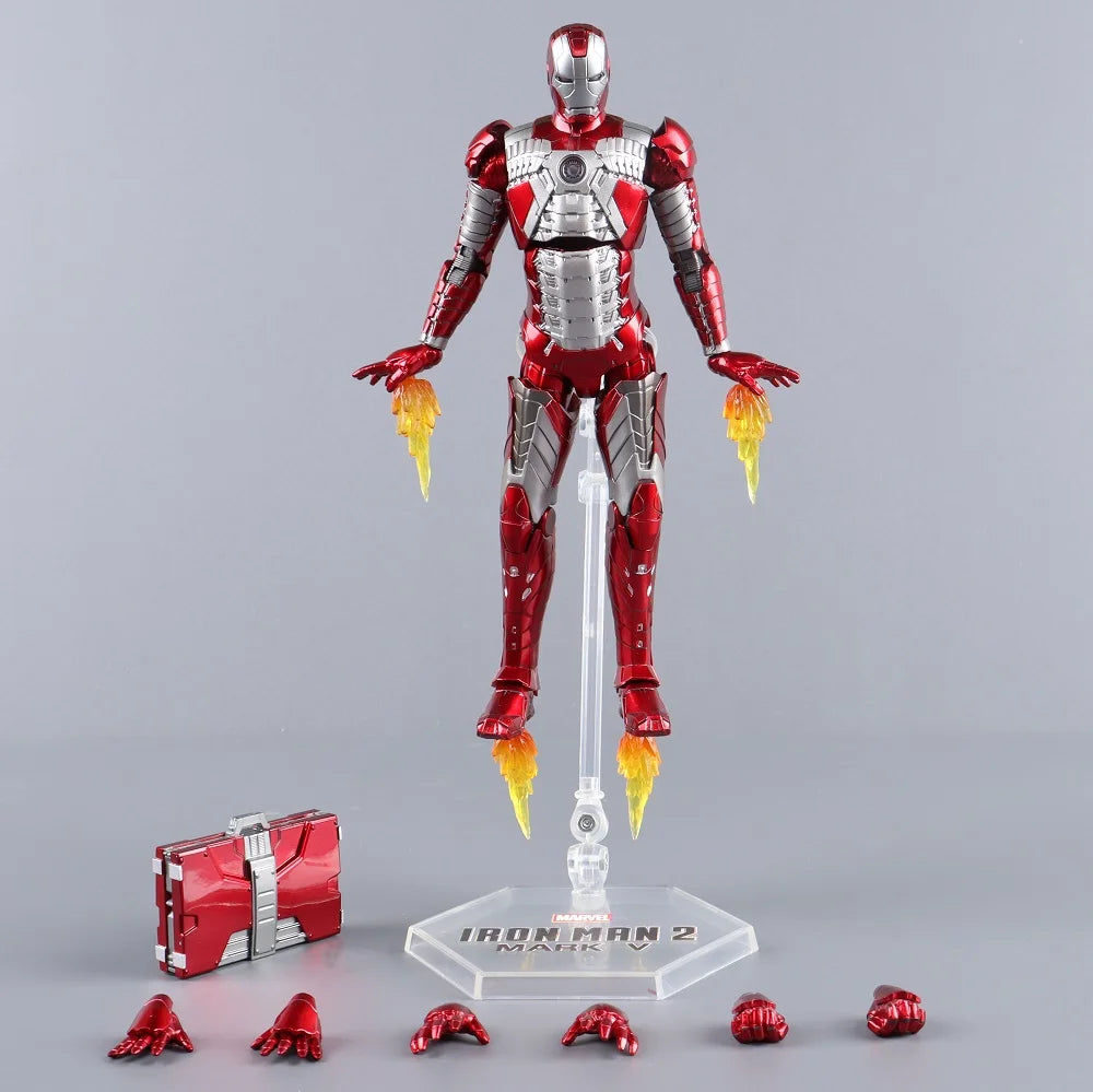 ZD Original Iron Man Legends Mk42 War Machine MK1 MK2 MK3 MK4 MK5 MK6 MK7 Spider Man Avengers Infinity War Action Figure