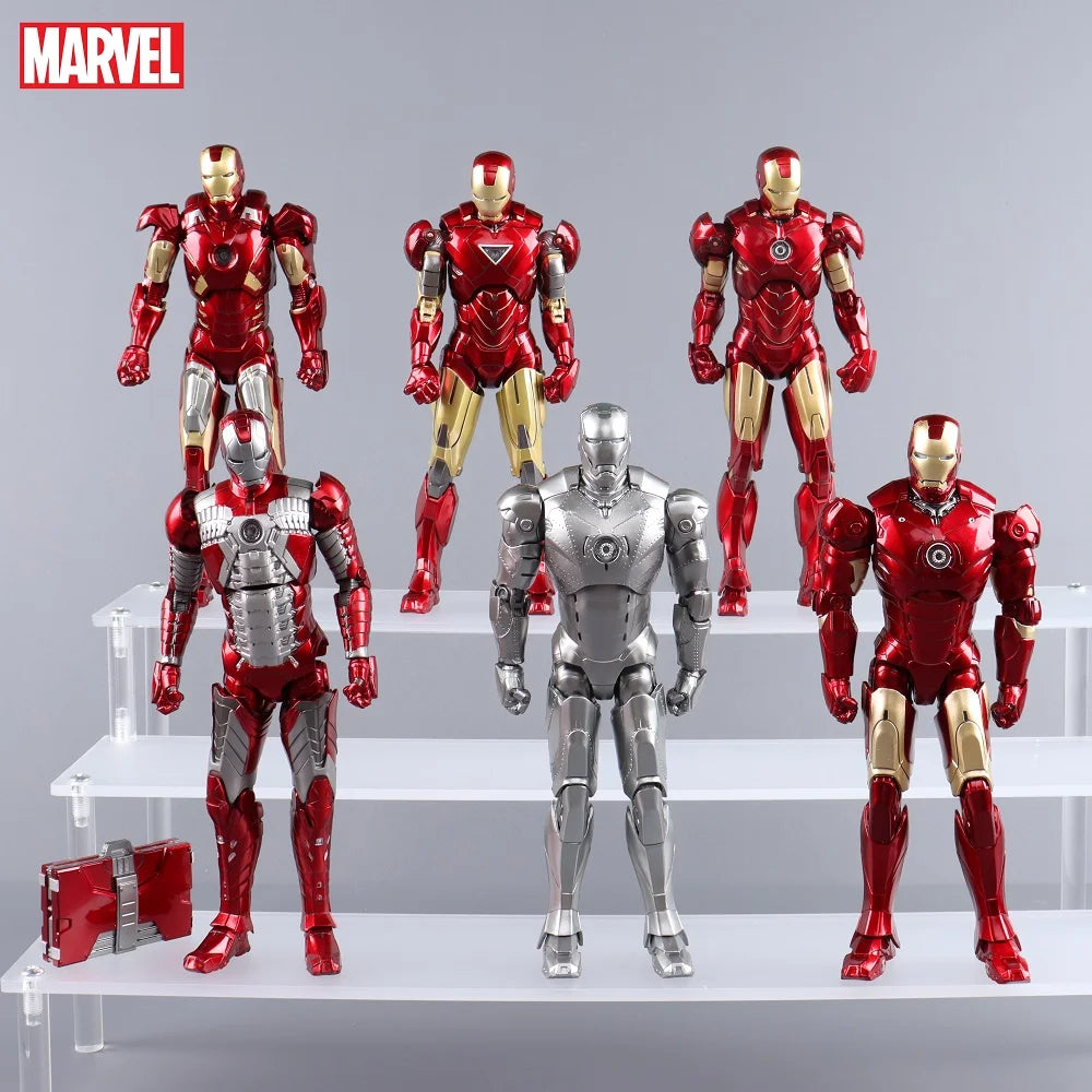 ZD Original Iron Man Legends Mk42 War Machine MK1 MK2 MK3 MK4 MK5 MK6 MK7 Spider Man Avengers Infinity War Action Figure