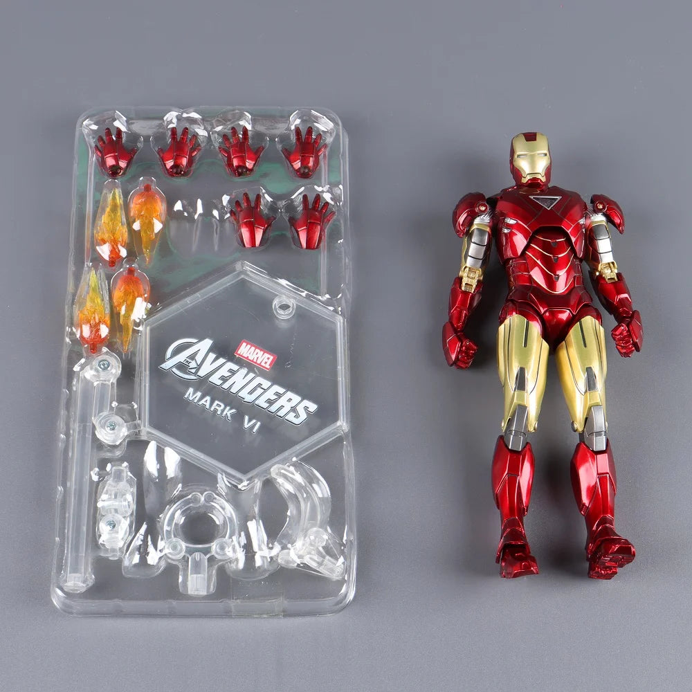ZD Original Iron Man Legends Mk42 War Machine MK1 MK2 MK3 MK4 MK5 MK6 MK7 Spider Man Avengers Infinity War Action Figure