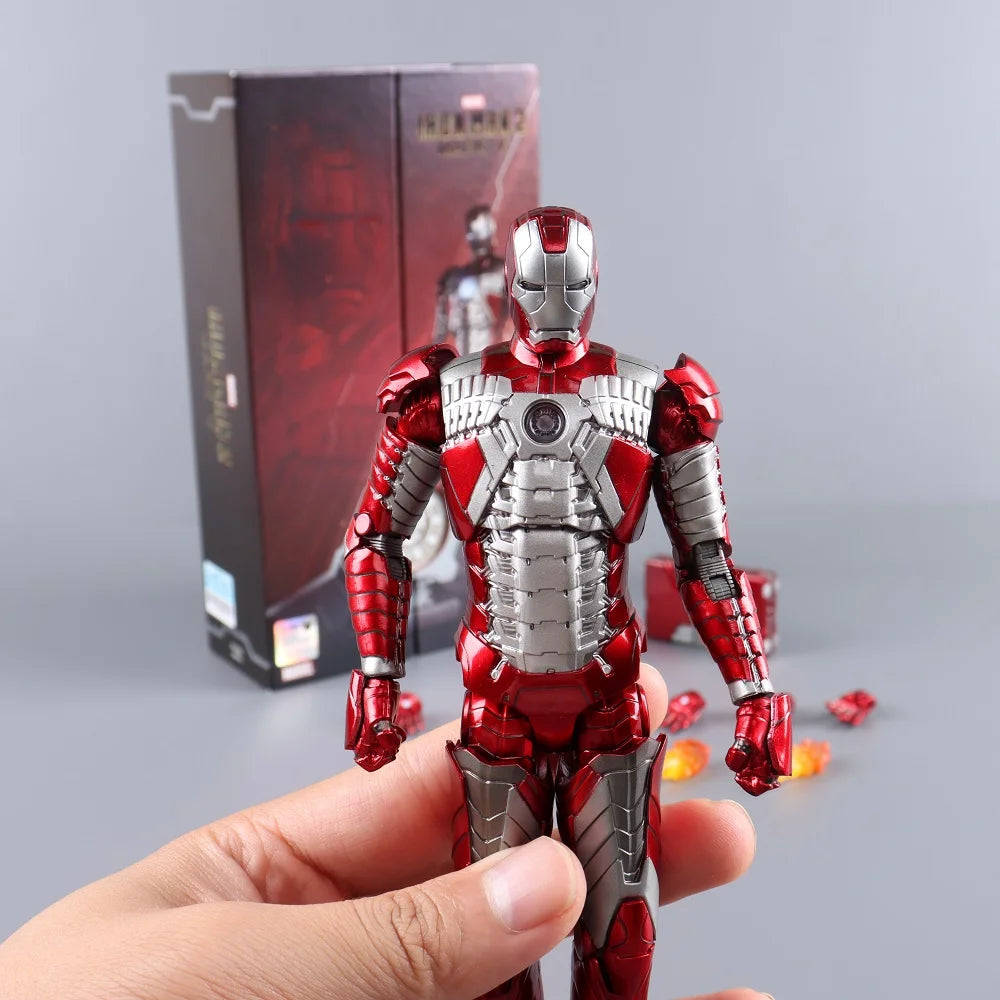 ZD Original Iron Man Legends Mk42 War Machine MK1 MK2 MK3 MK4 MK5 MK6 MK7 Spider Man Avengers Infinity War Action Figure
