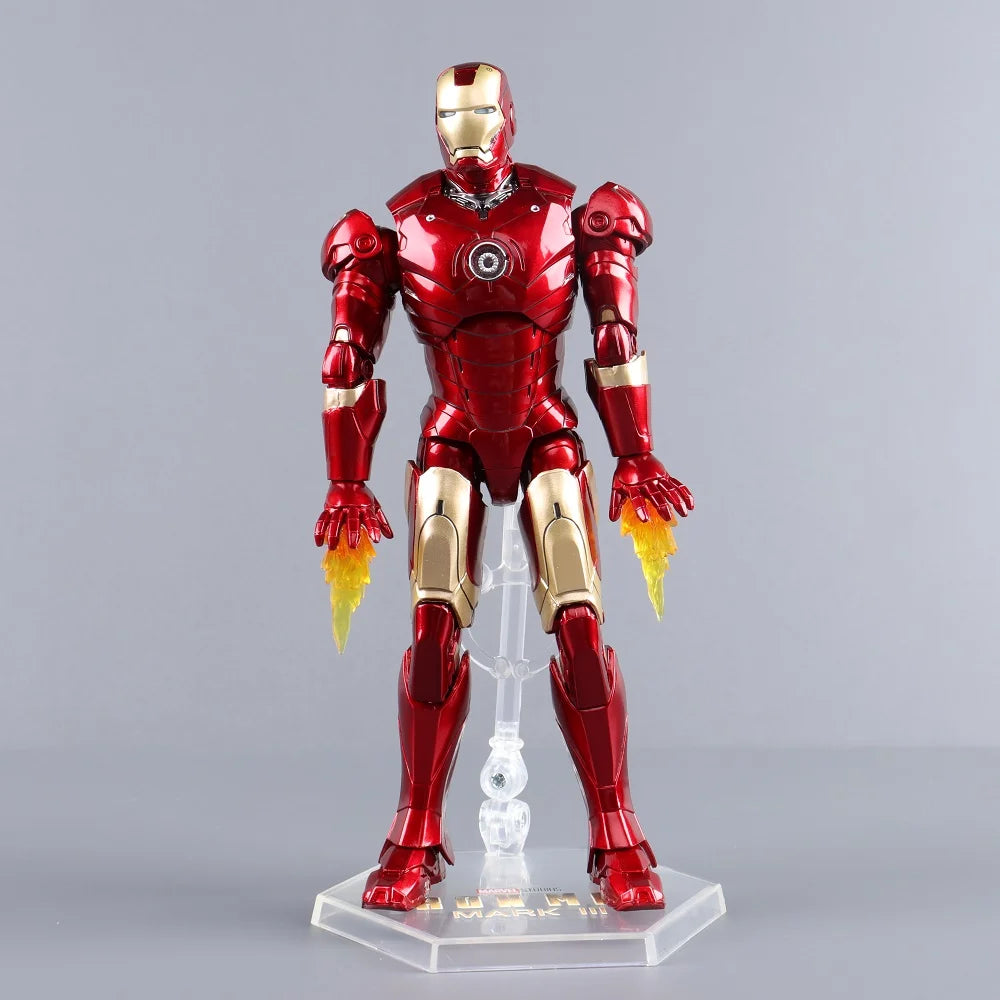 ZD Original Iron Man Legends Mk42 War Machine MK1 MK2 MK3 MK4 MK5 MK6 MK7 Spider Man Avengers Infinity War Action Figure