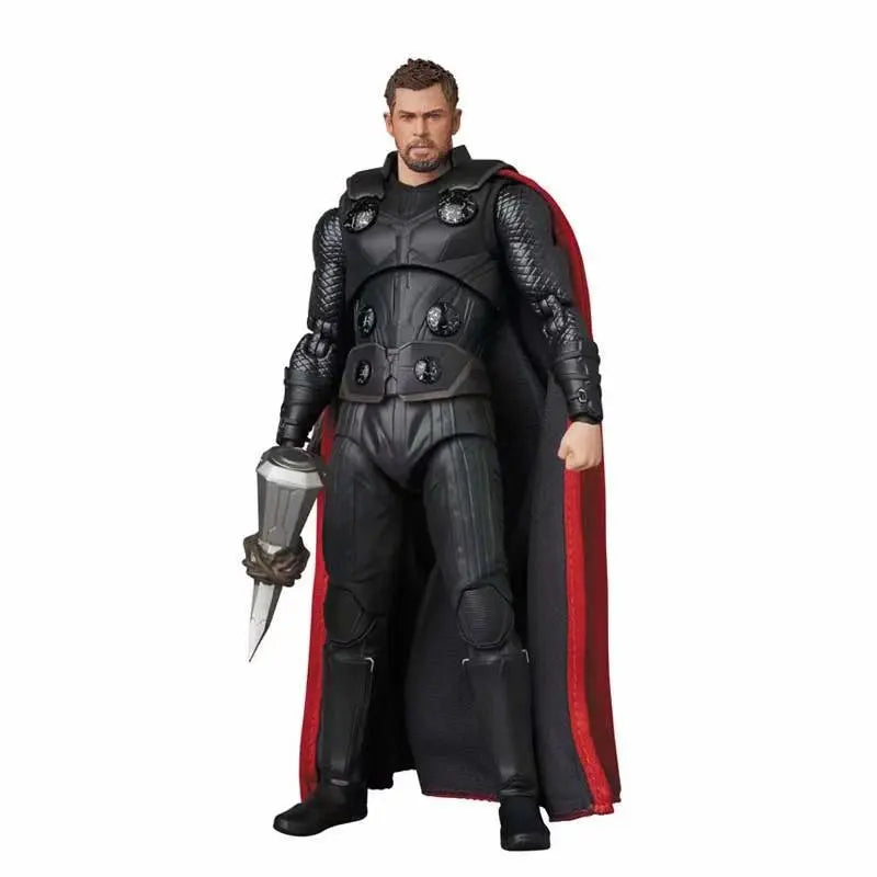 Anime Marvel Avengers 3 MAF 104 Thor PVC Action Figure Kids Christmas Gift 16cm