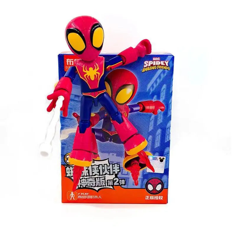 BLOKEES Avengers Assembled Handmade Doll, Spider Man Partner - Iron Man Hulk Toy Children's Day Gift，Home decoration,