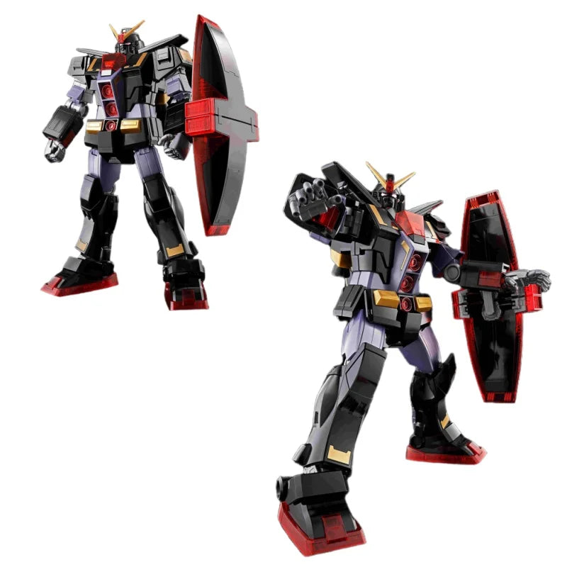 BANDAI Anime Figure HG MRX-009 PSYCHO GUNDAM (METALLIC GLOSS INJECTION) Assembled Model Joints Movable Toy