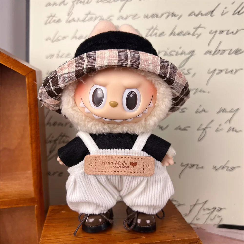 For 17cm Labubu Set High-Quality Clothes Set Multiple Styles Doll Accessories Labubu Clothes
