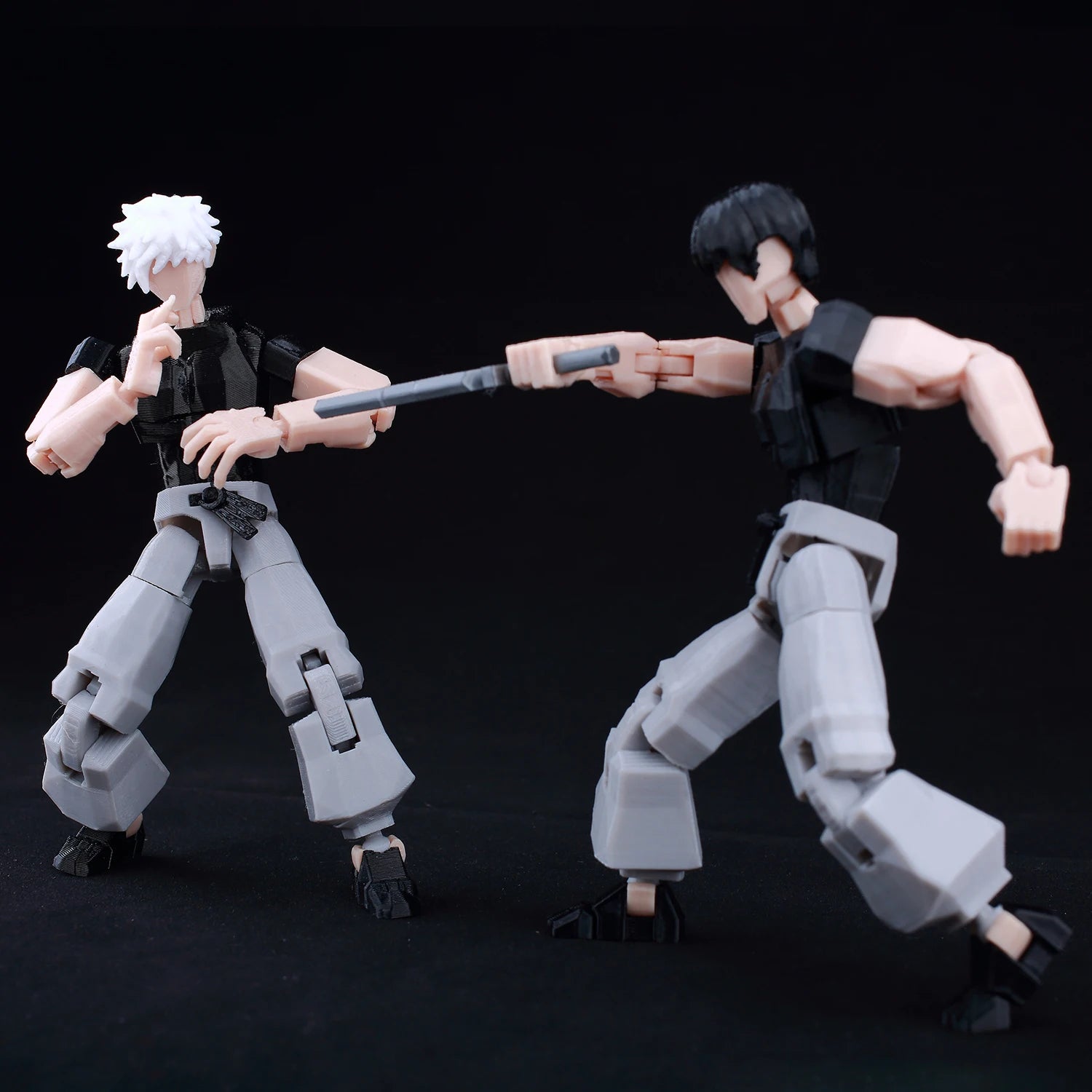VIP-Dropshipping 9L3D Printed Anime Characters Lucky Dummy 13 Action Figures Multi-Jointed Movable Shapeshift Mannequin Toys