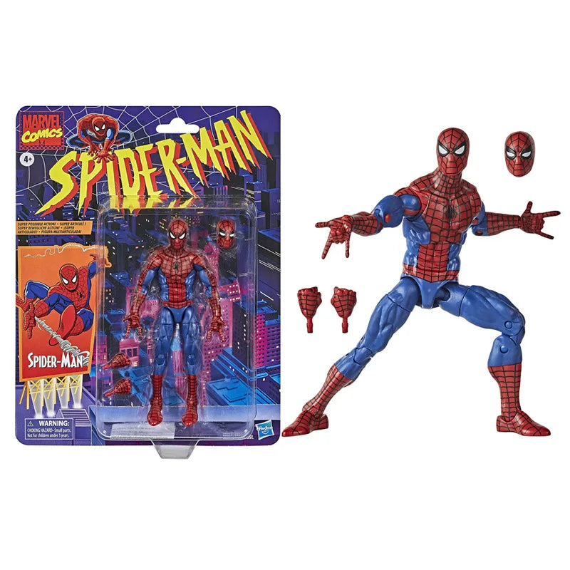 Hasbro Spider Man Venom Chasm SPIDER PUNK Carnage 2099 Deadpool Gwen Kraven Action Figure 1/12 Toys Model Doll kids for Toy Gift