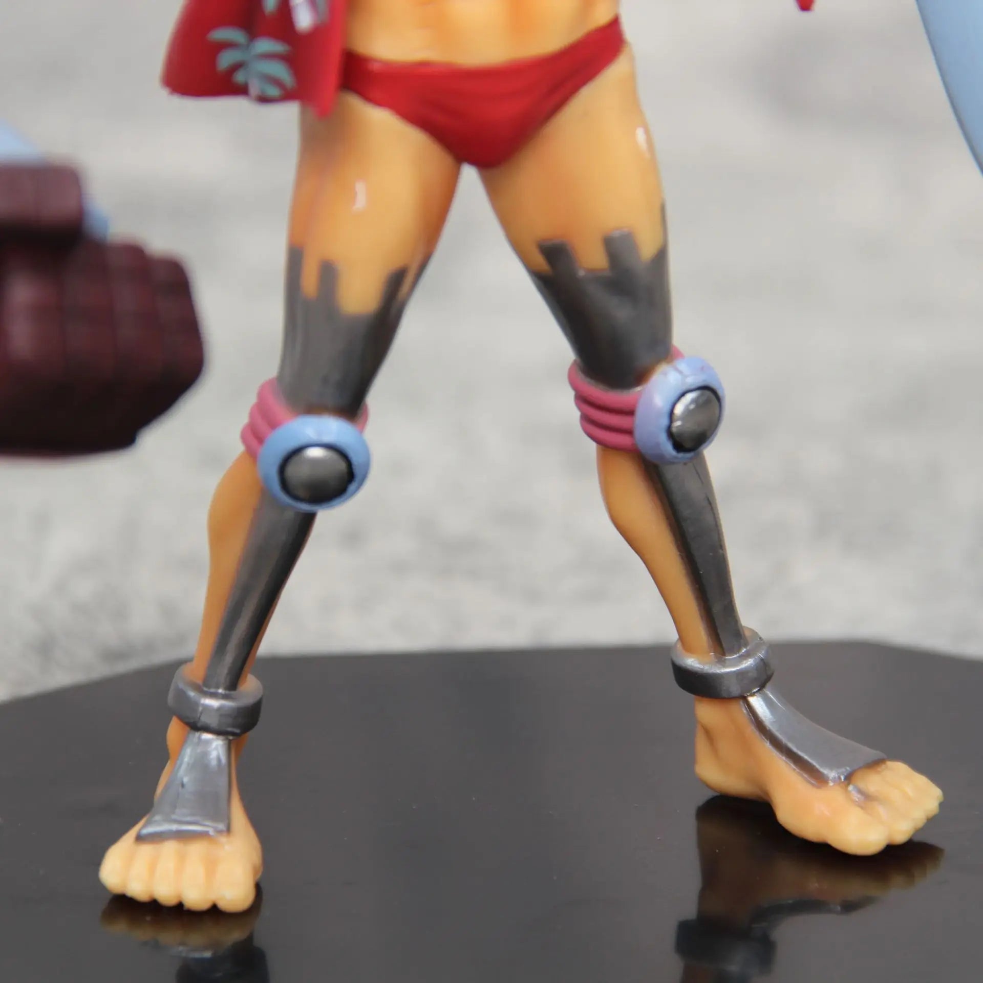 18cm Anime One Piece Figure Gk Franky Action Figures Double Head Interchangeable Pvc Collectible Ornaments Decoration Toy Gifts