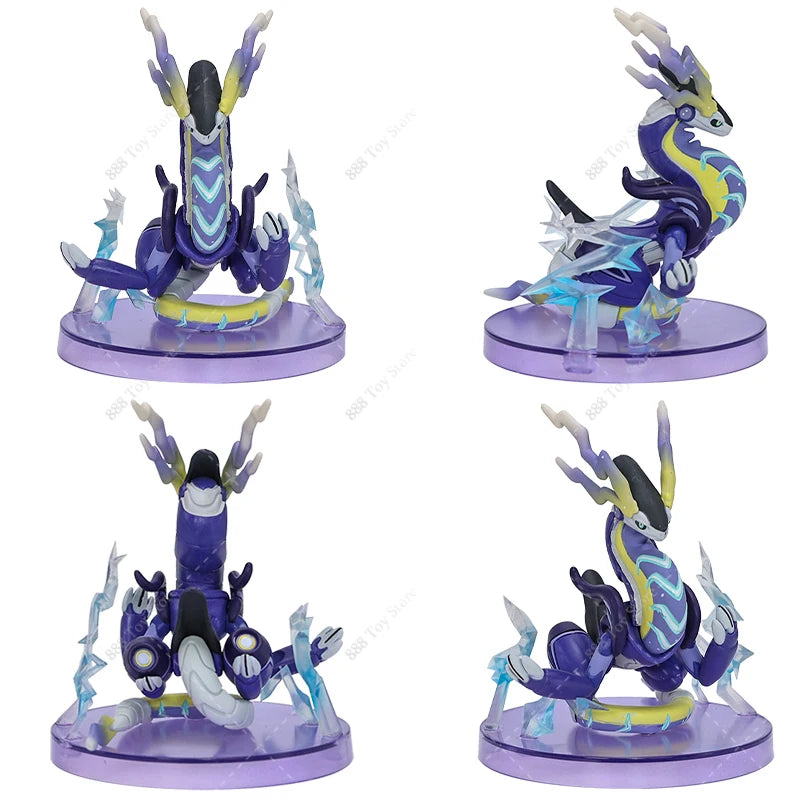 12cm Pokemon Figure Koraidon Miraidon Scarlet and Violet Collection Figurine Toys PVC Action Model Series Dolls Peripherals Gift