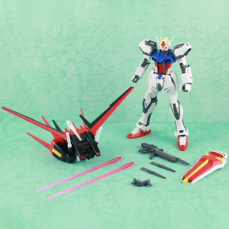 Bandai HGUC GAT-X105 Aile Strike Gundam Action Figure Mobile Suit Gunpla Gundam Plastic Model Kit Toy Original Box