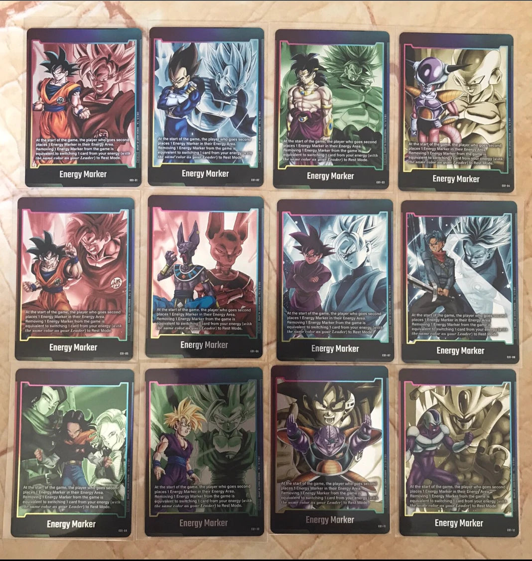 Bandai Dragon Ball UMC BT series set of cards Son Goku Vegeta IV Android 18 Majin Buu Trunks Frieza boy collection Birthday gift