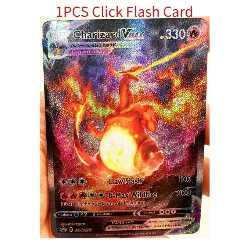 PTCG Pokemon Vmax Charizard Rayquaza Umbreon Toys Hobbies Hobby Collectibles Game Collection Anime Cards