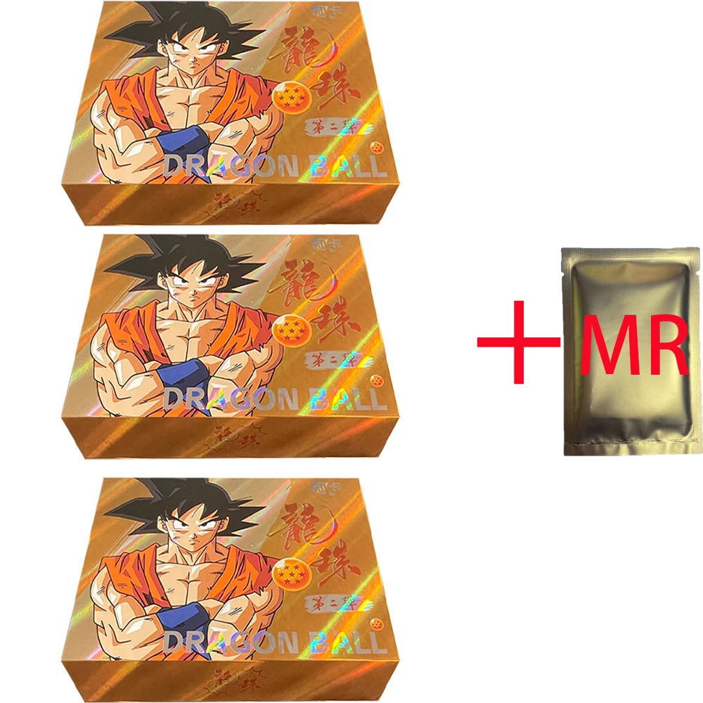 New DongKa Dragon Ball 2 Anime Collectible Card Goku Vegeta Sayajins Freeza Rare Character Card Halloween Christmas Gift