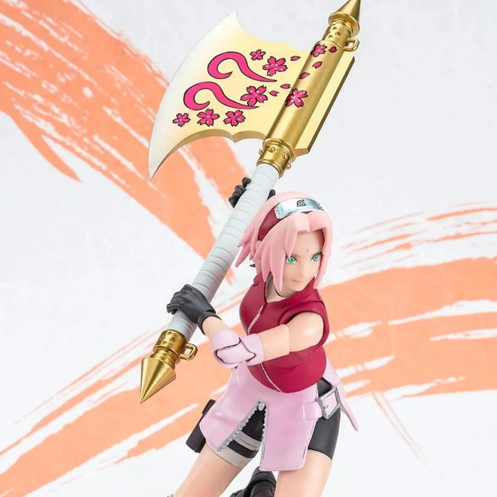 NARUTO Edition Anime Naruto Shippuden Haruno Sakura Action Figures Toys PVC Model Collection Figurine Desktop Ornaments Gifts