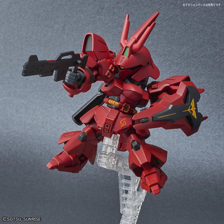 BANDAI SD Gundam EX Standard MSN-04 SAZABI Gundam Model Kit Assembly Strike Freedom Unicorn Wing GUNDAM Action Figures Original
