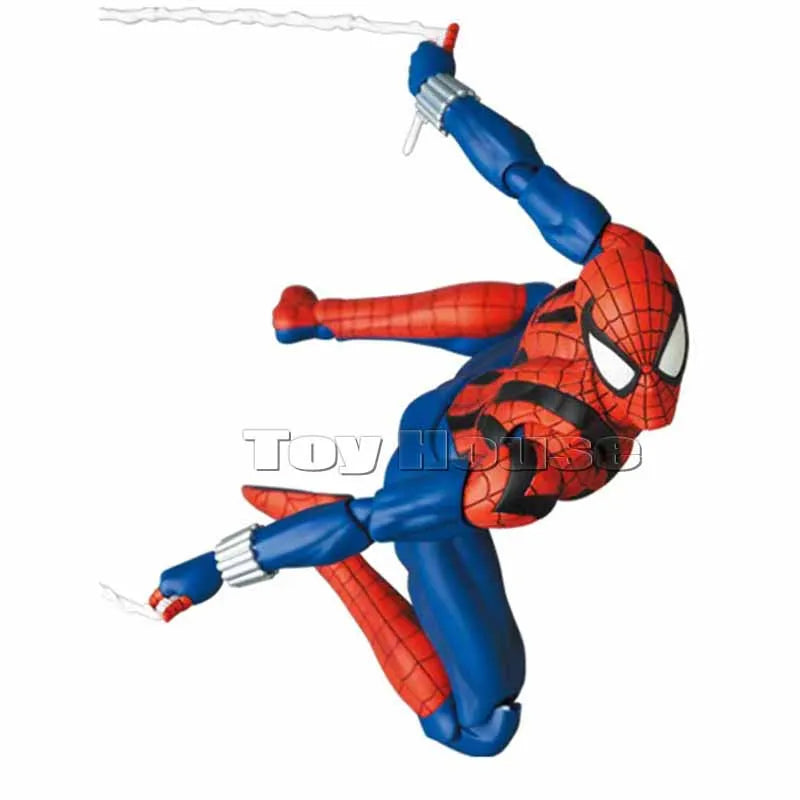 In Stock Ct Toys Spiderman Mafex 143 Ben Reilly Comic Ver The Amazing Spider-Man 001 Anime Action Figure Figurine Toys Kids Gift