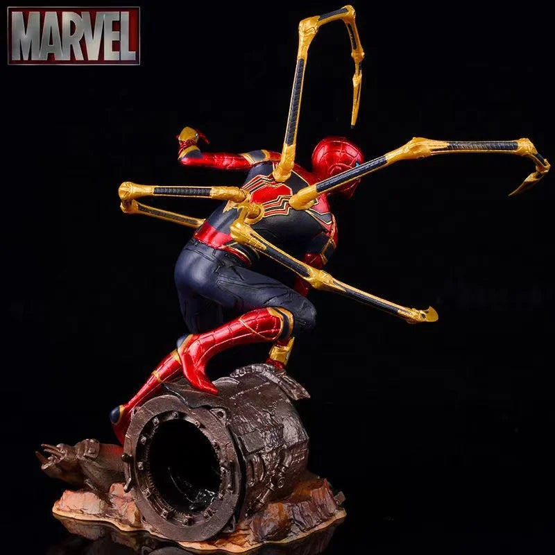 Iron Spider-Man, Marvel Heroes, Figure Figures, Statues, Premium Edition Ornaments, Gift Toys