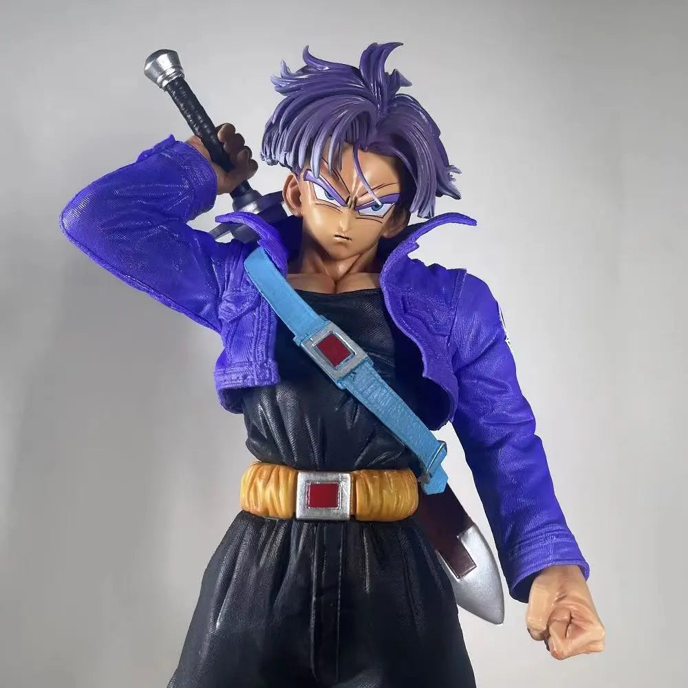 Anime Dragon Ball 44cm Cute Torankusu Super Saiyan Gk Action Figure Model Doll Decoration Toys Present Birthday For Children