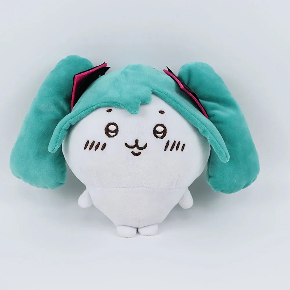 Cartoon Fit Hatsune Plush Doll Chiikawa Kawaii Toy USAgi Co-branded Doll Plush Toy Cute Bag Pendant Girls Holiday Gift