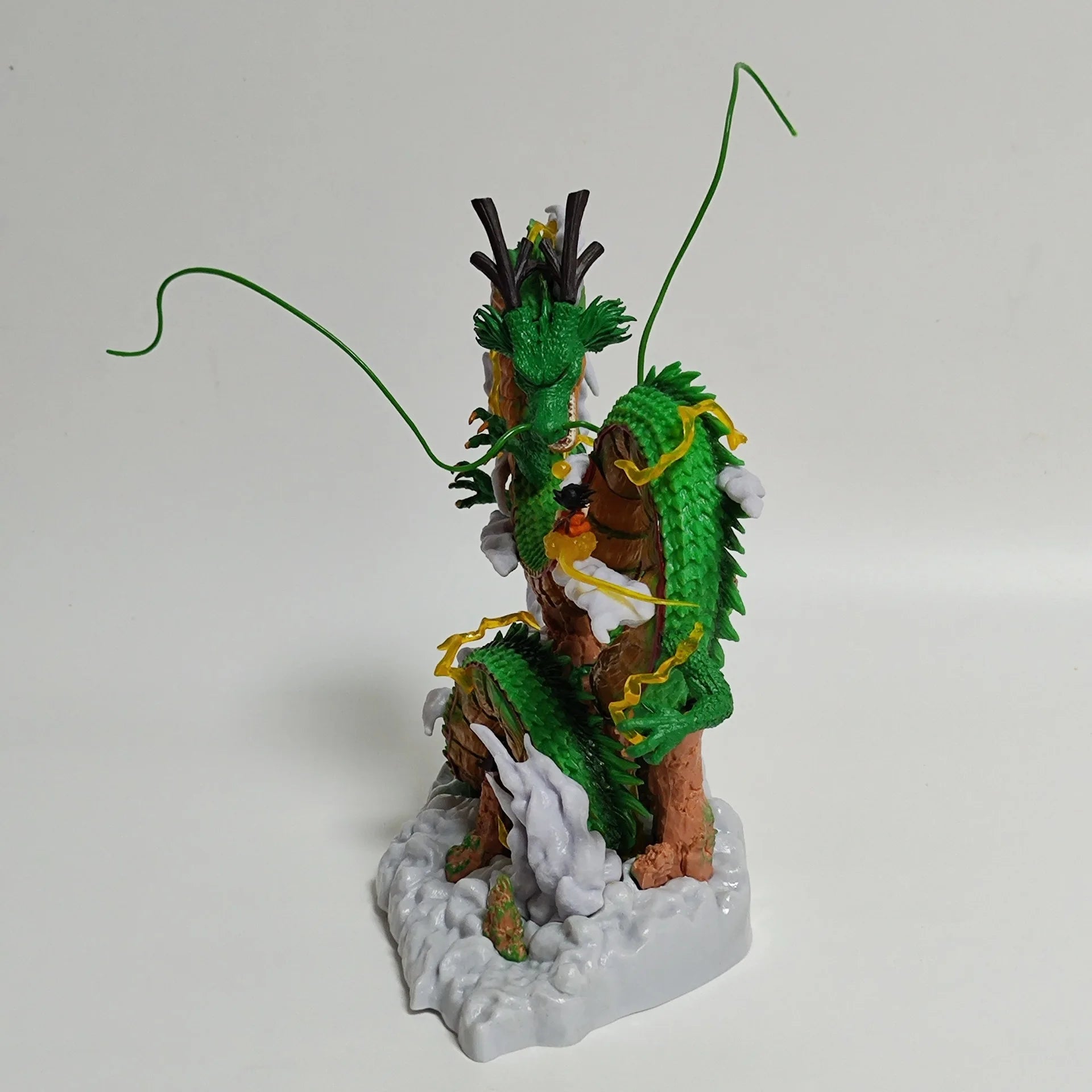 24cm Dragon Ball Anime Figure Shenron Figure Goku And Shenron Figurine Model Pvc Statue Doll Collection Decoration Room Toy Gift