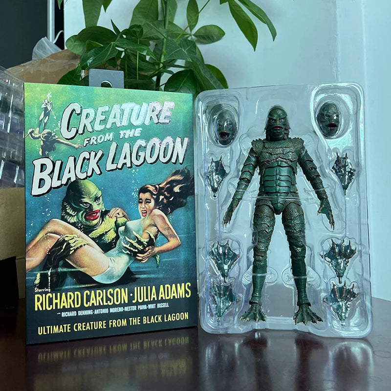 NECA Creature from the Black Lagoon Action Figure Horror Film Model Toys Collection Movable Toys Model Birthday Gifts
