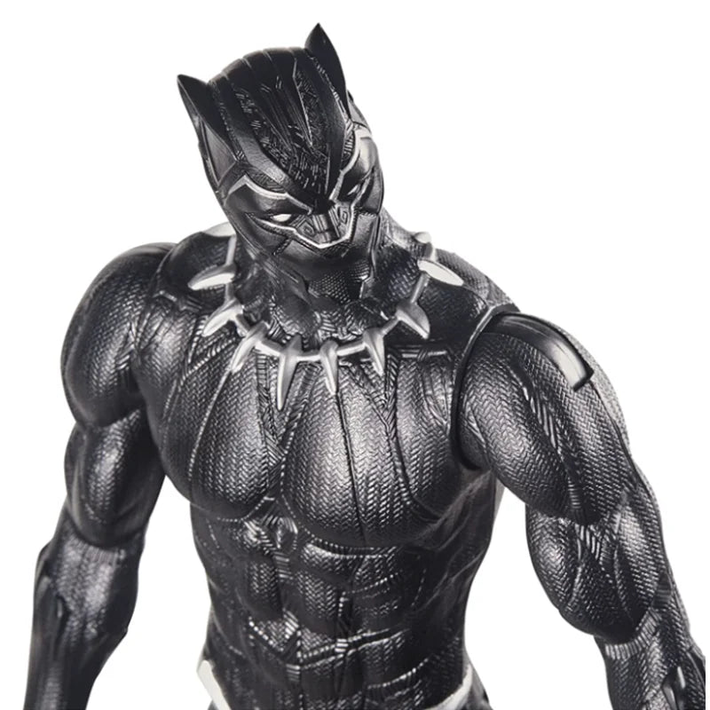 Hasbro Marvel Legends The Avengers Titan Hero Series Black Panther Action Figure 12 Inch Scale Collectible Model Toy